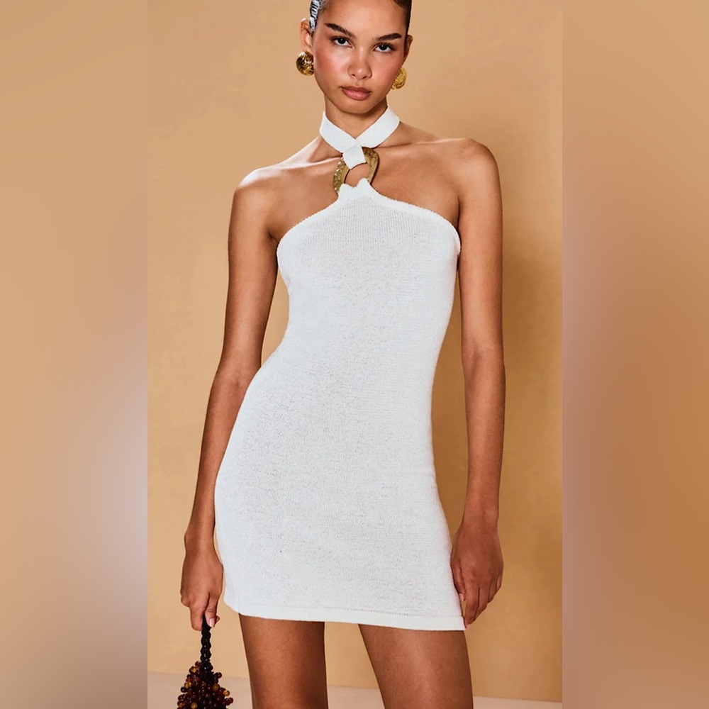 NWT Cult Gaia Kendall knit dress - size large. Never worn, new with tags.